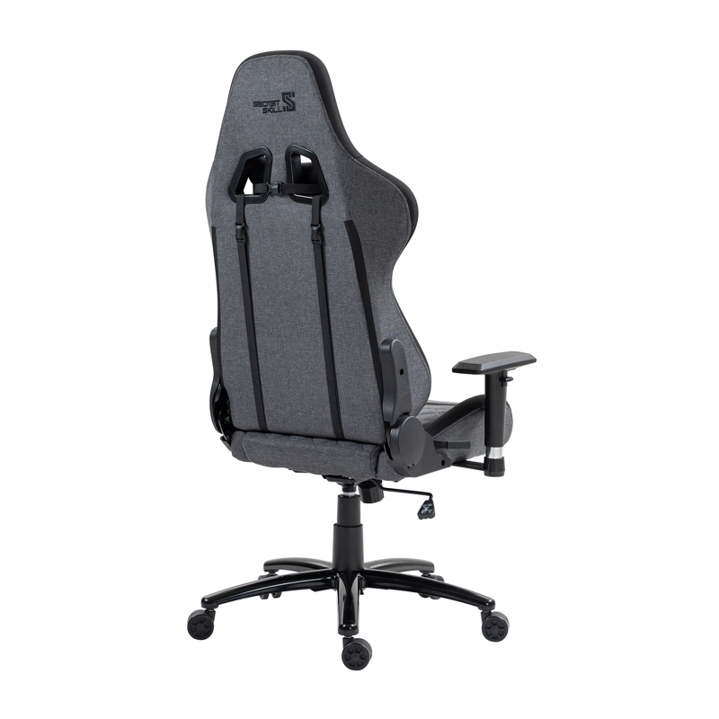SILLA GAMER SPY GRIS/NEGRO - 9