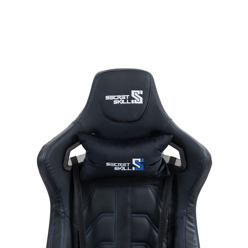 SILLA GAMER BLACK WOLF NEGRO /NEGRO - 2