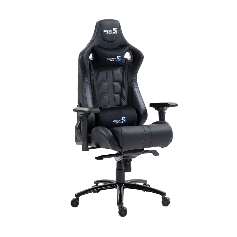 SILLA GAMER BLACK WOLF NEGRO /NEGRO - 4