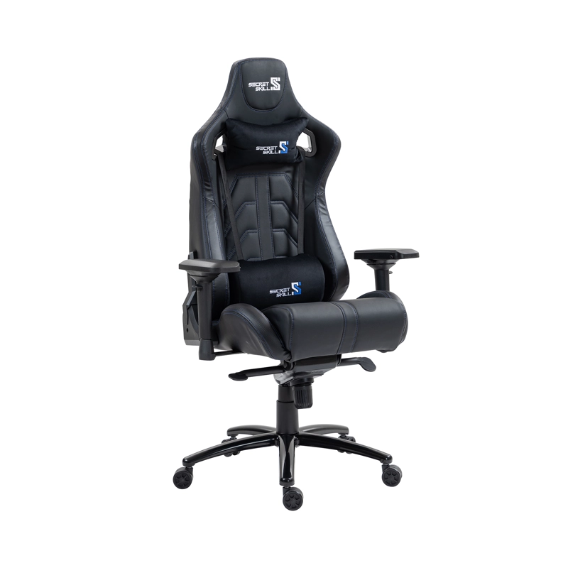 SILLA GAMER BLACK WOLF NEGRO /NEGRO - 6