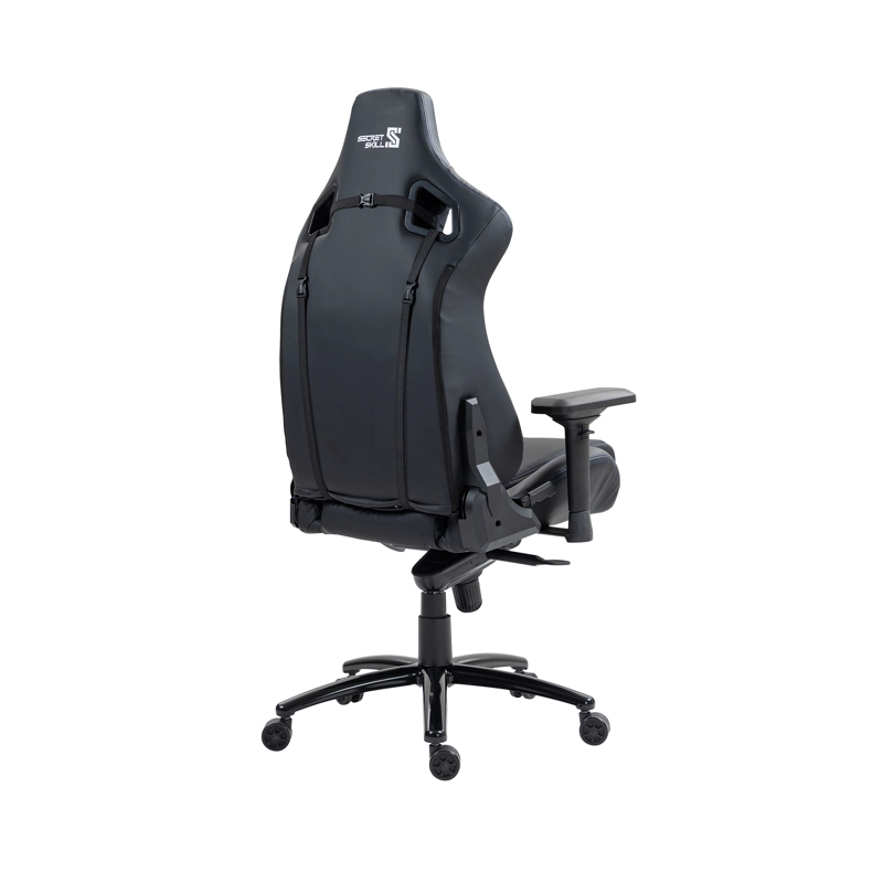 SILLA GAMER BLACK WOLF NEGRO /NEGRO - 8