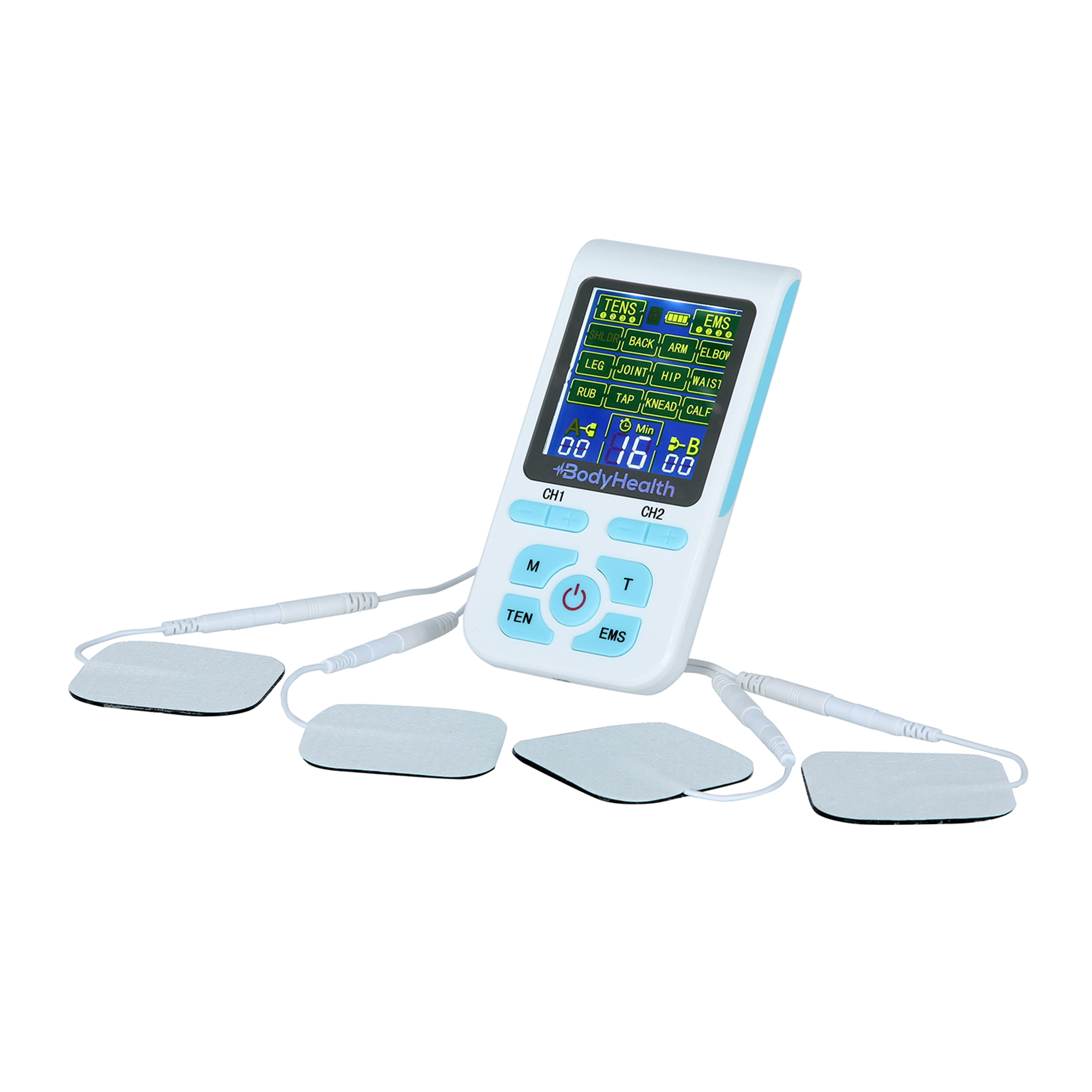 ELECTRO ESTIMULADOR BODYHEALTH RECARGABLE NOPAIN PRO MEDICAL - 1