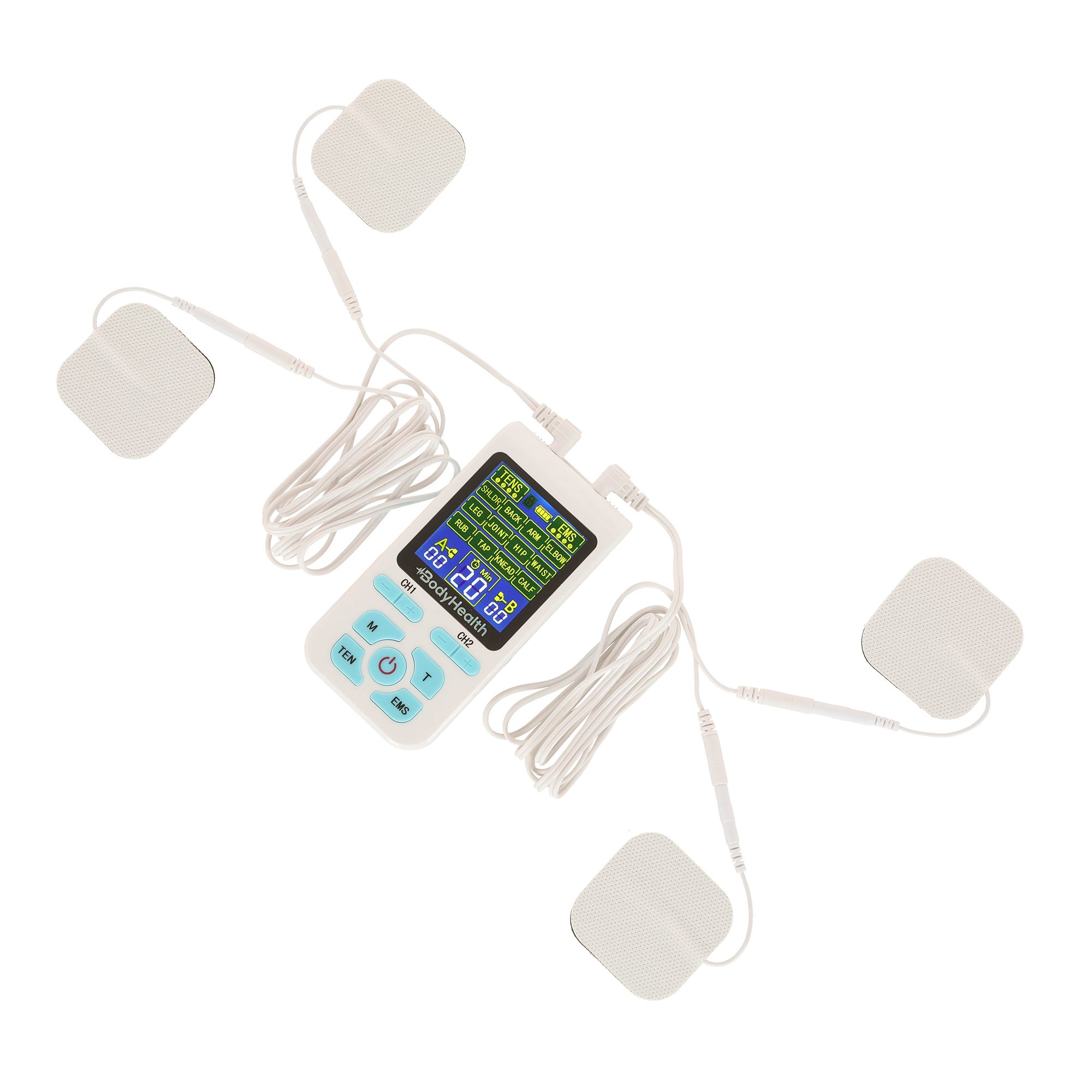 ELECTRO ESTIMULADOR BODYHEALTH RECARGABLE NOPAIN PRO MEDICAL - 4
