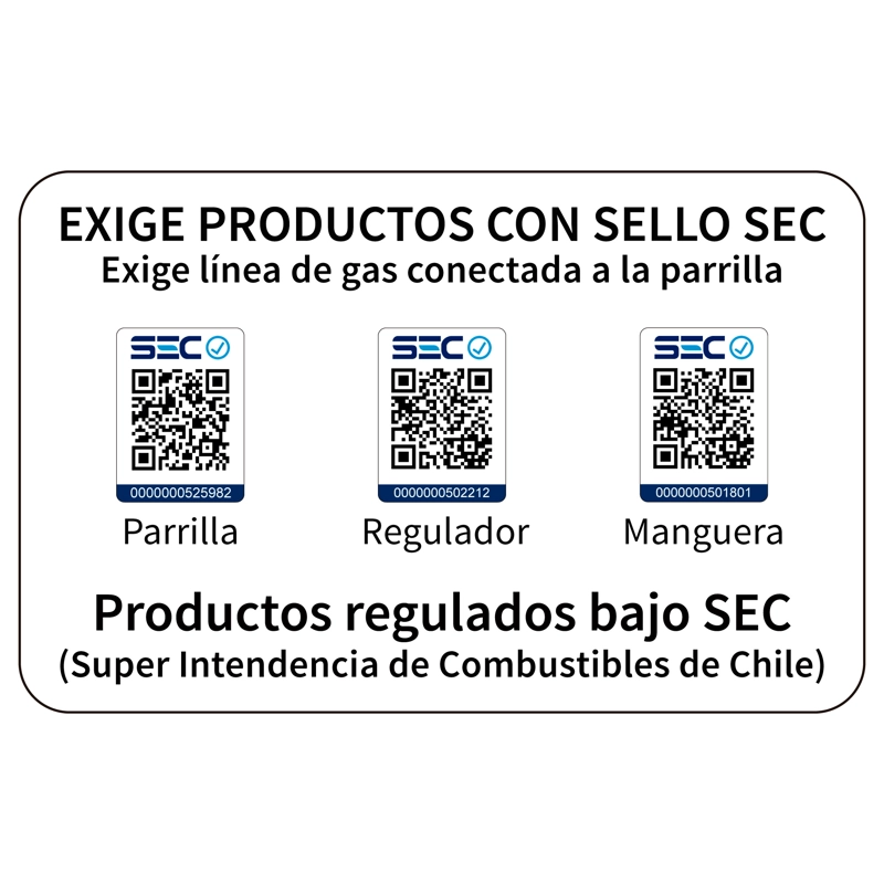 SET PARRILLA A GAS 6 QUEMADORES TEXAS BLACK + FUNDA XL - 9