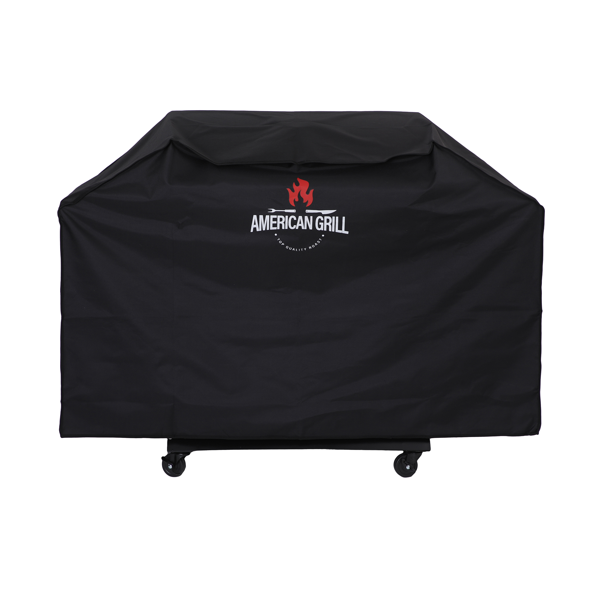 SET PARRILLA A GAS 4 QUEMADORES OREGON INOX + FUNDA - 5
