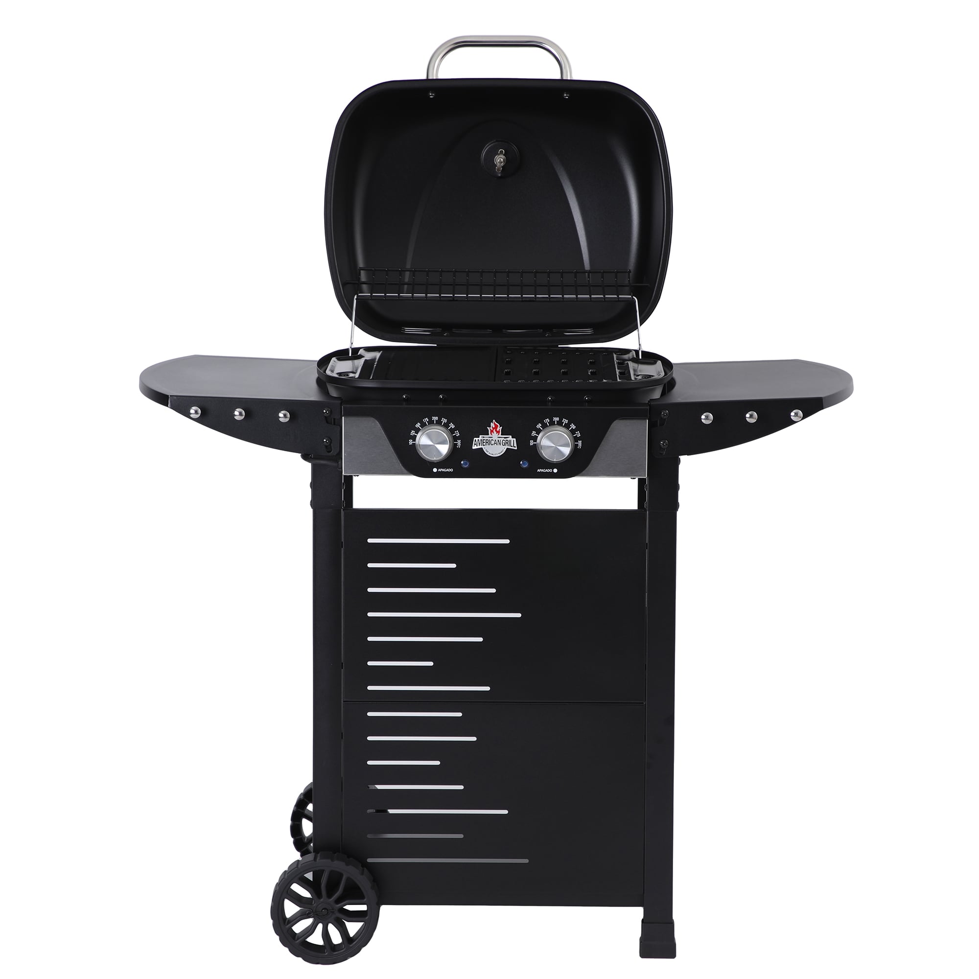 SET PARRILLA ELECTRICA 2 QUEMADORES MANHATTAN BLACK + FUNDA XS - 5