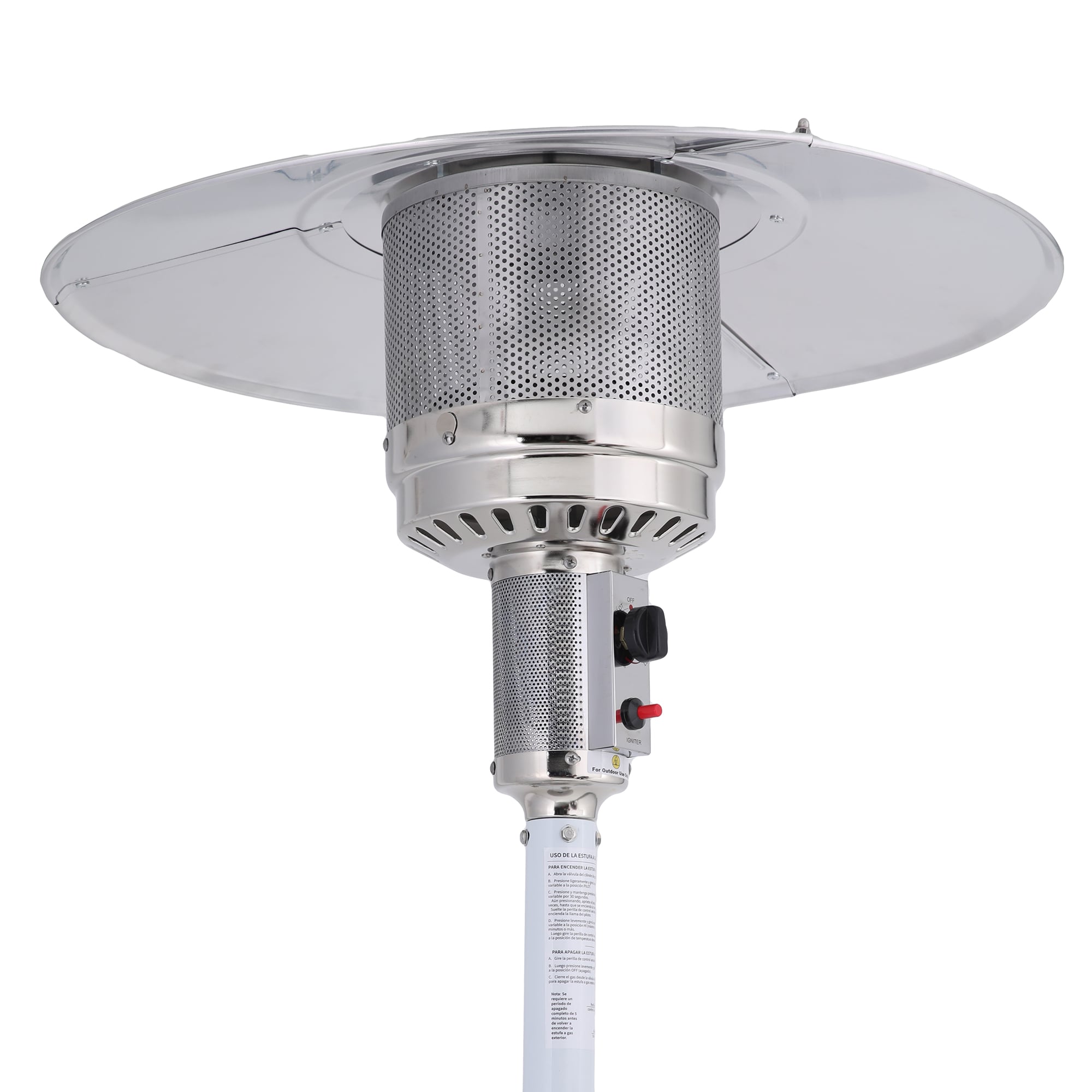 ESTUFA A GAS EXTERIOR TERRAZA SETAX WHITE - 6