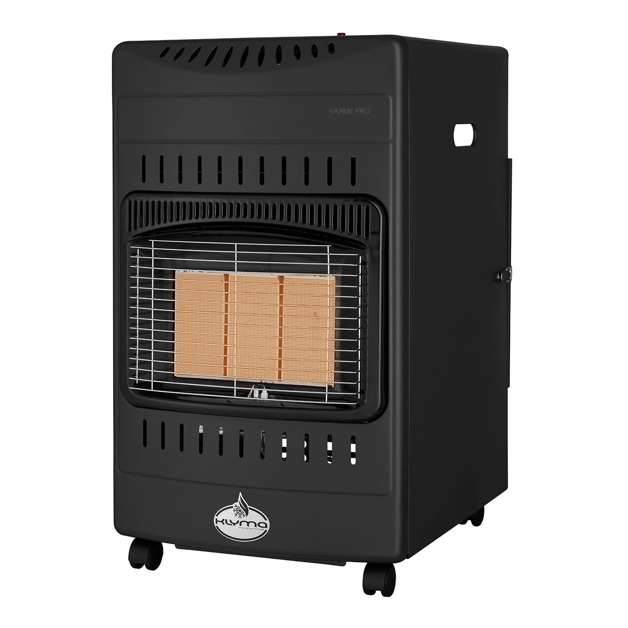 Estufa a Gas 15 Kg 4,2 Kw VARME PRO Black KLYMA
