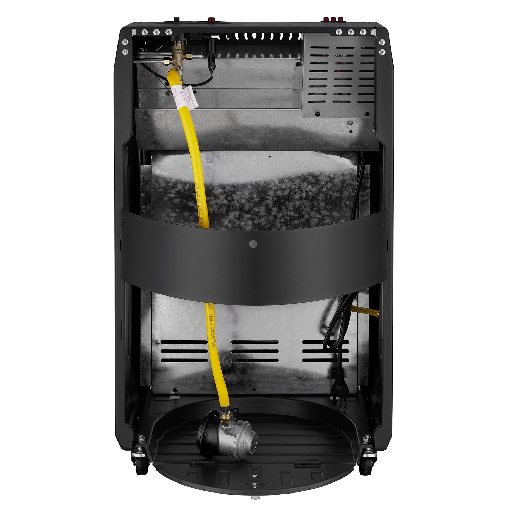ESTUFA A GAS HIBRIDA 15 KG 4,2KW 1500W VARME HYBRID BLACK KLYMA - 5