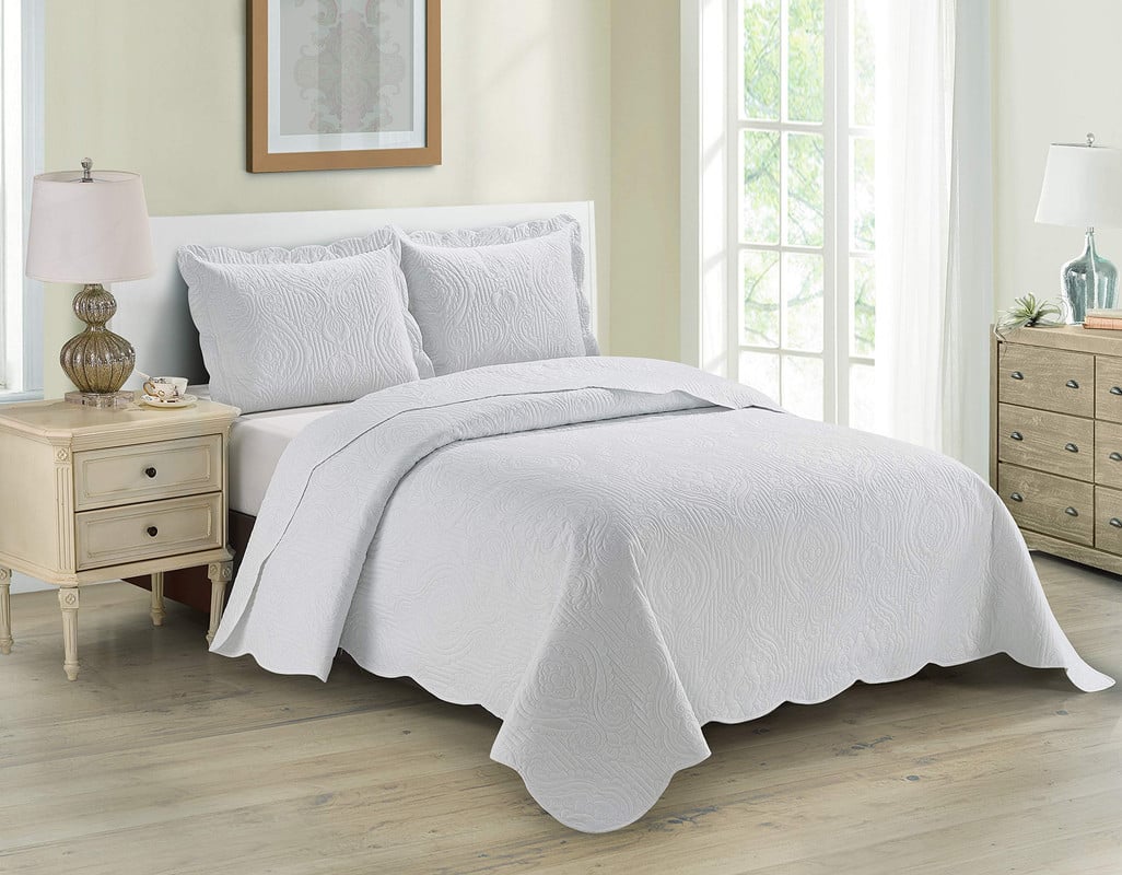 COBERTOR PLUMON KING ALGODON EGIPCIO 300 HILOS GRIS - 3