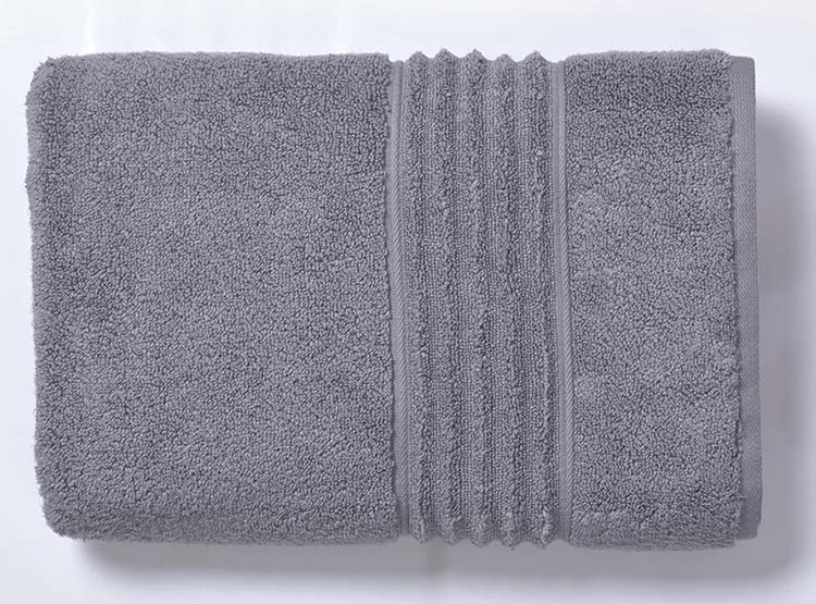 TOALLA DE MANO VISITA 350 GRAMOS ALGODON EGIPCIO GRIS PIZARRA - 1