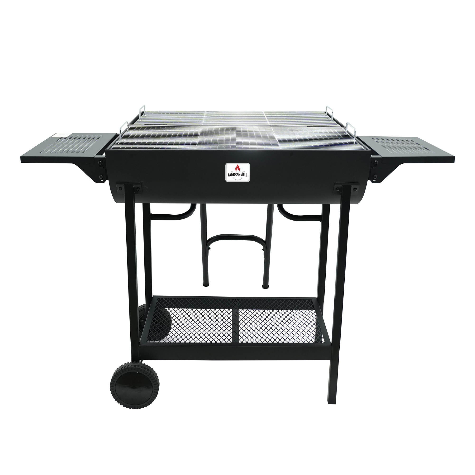 PARRILLA A CARBON DOBLE TAMBOR AUSTIN BLACK - 1