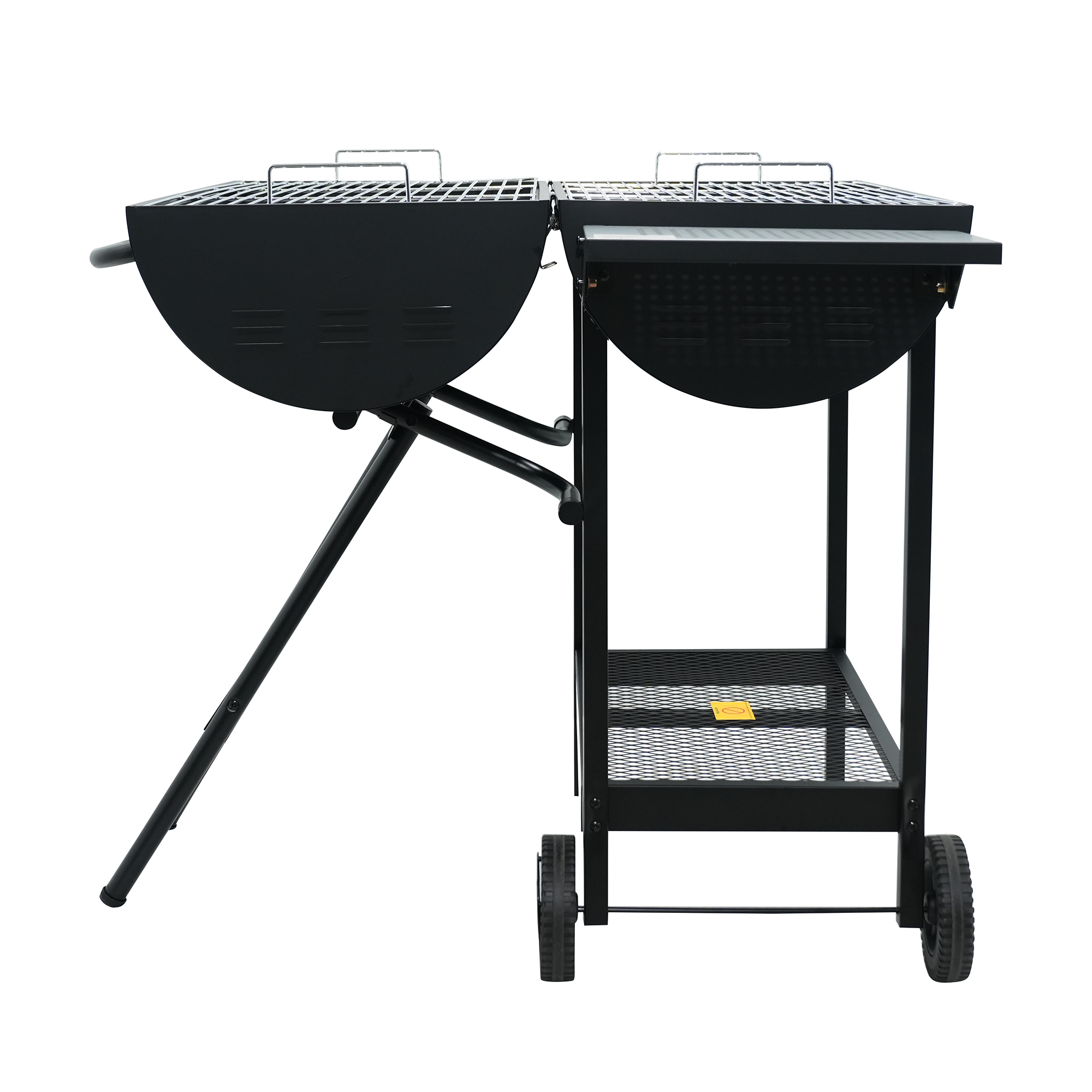 PARRILLA A CARBON DOBLE TAMBOR AUSTIN BLACK - 5