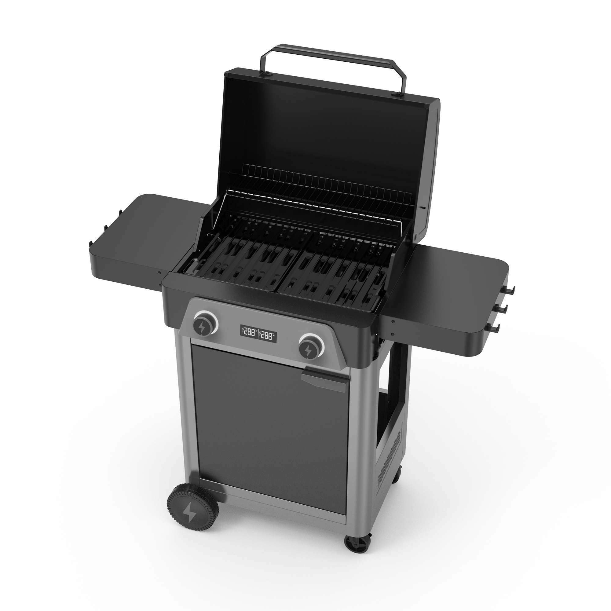PARRILLA EXTERIOR ELECTRICA CALIFORNIA E2B BLACK DIGITAL - 5