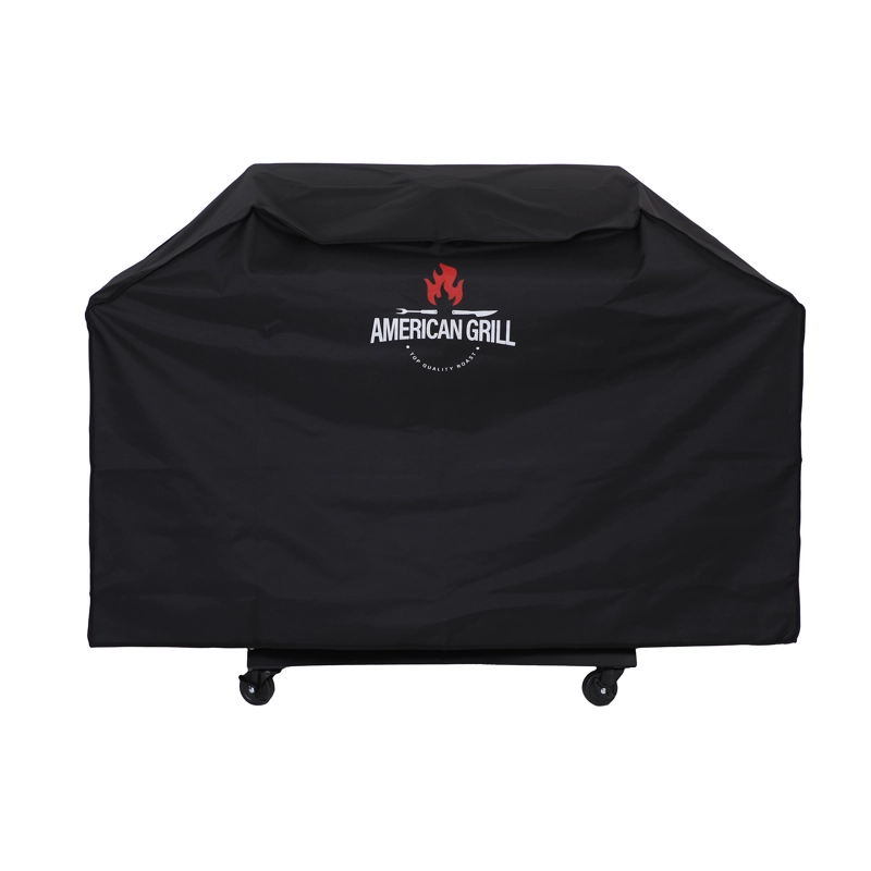 SET PARRILLA A GAS 3 QUEMADORES KANSAS RED + FUNDA S - 6