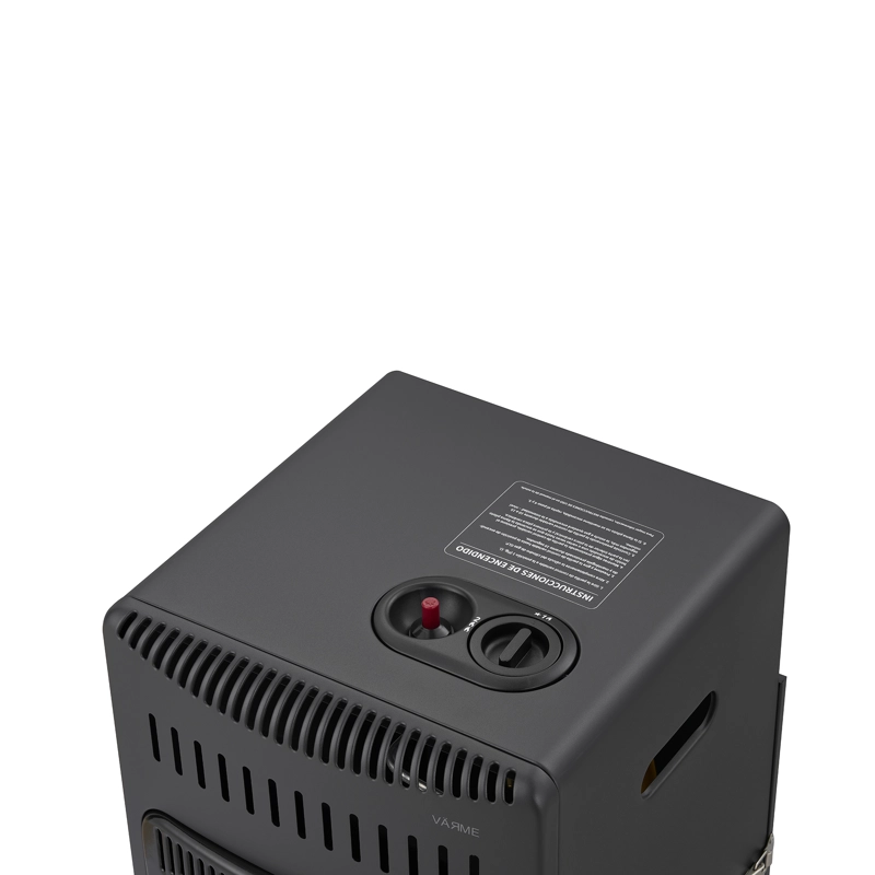 Estufa a Gas Interior 5 Kg 2,8 Kw VARME  Black - 6