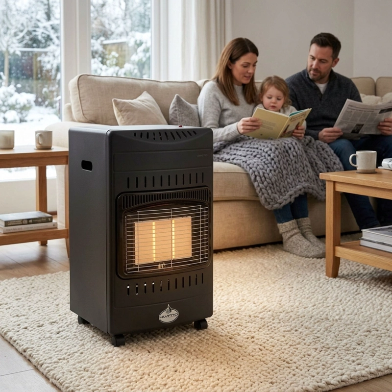 Estufa a Gas Interior 5 Kg 2,8 Kw VARME  Black - 7