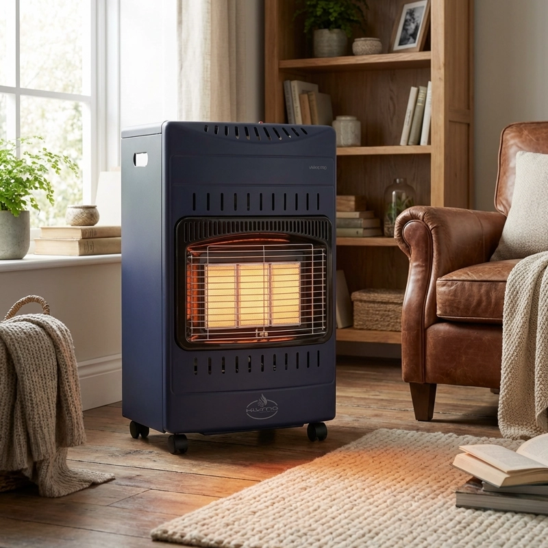 Estufa a Gas Interior 5 Kg 2,8 Kw VARME  Blue - 8