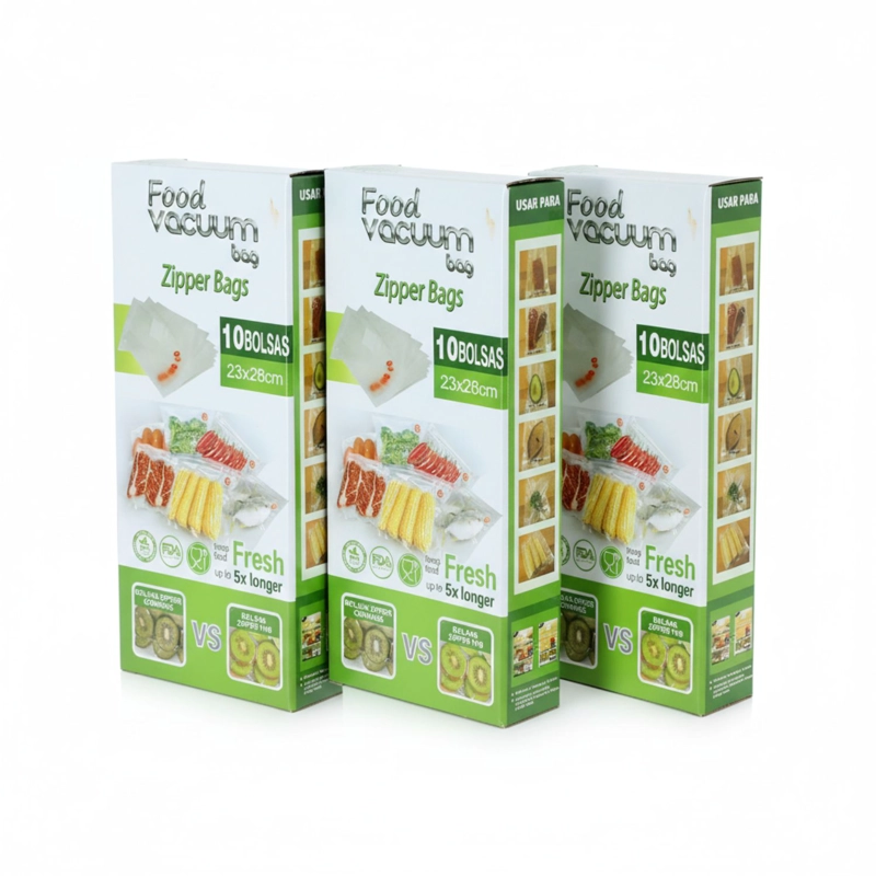 PACK AHORRO 30 BOLSAS FOOD VACUUM BAG 23X28 CM - 1