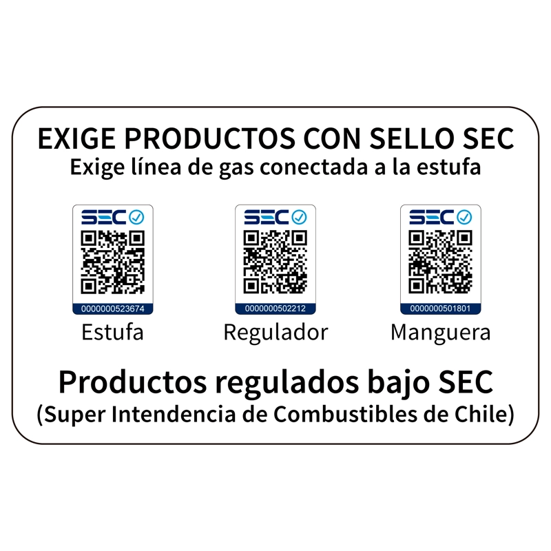 ESTUFA A GAS EXTERIOR VULKAN BLACK - 5