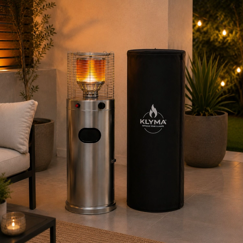 ESTUFA A GAS EXTERIOR CILDRO LW  GRIS E106 + FUNDA - 6