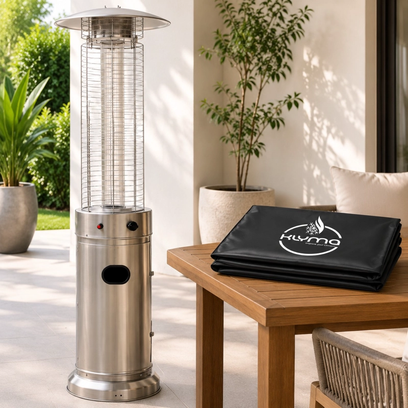 ESTUFA A GAS EXTERIOR TUB  INOX + FUNDA - 6