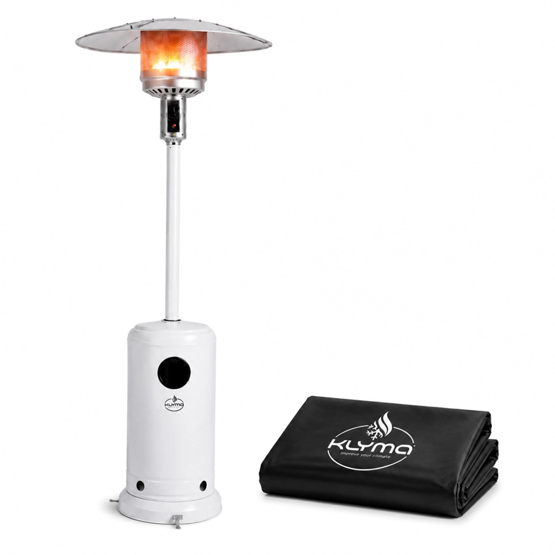 ESTUFA A GAS EXTERIOR SETAX WHITE + FUNDA - 1