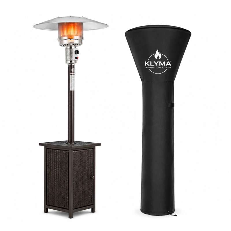 ESTUFA A GAS EXTERIOR SETAX RATTAN + FUNDA - 3