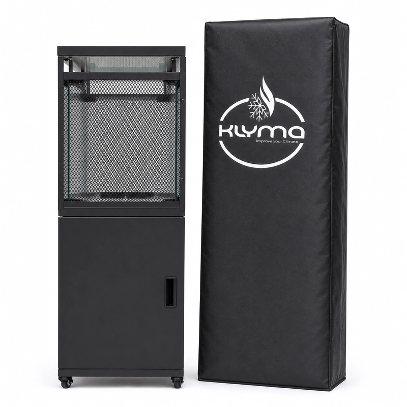 ESTUFA A GAS EXTERIOR VULKAN BLACK + FUNDA - 3