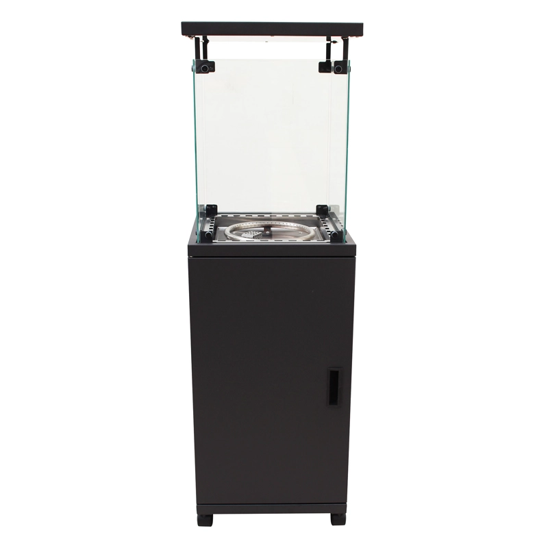 ESTUFA A GAS EXTERIOR VULKAN BLACK + FUNDA - 5