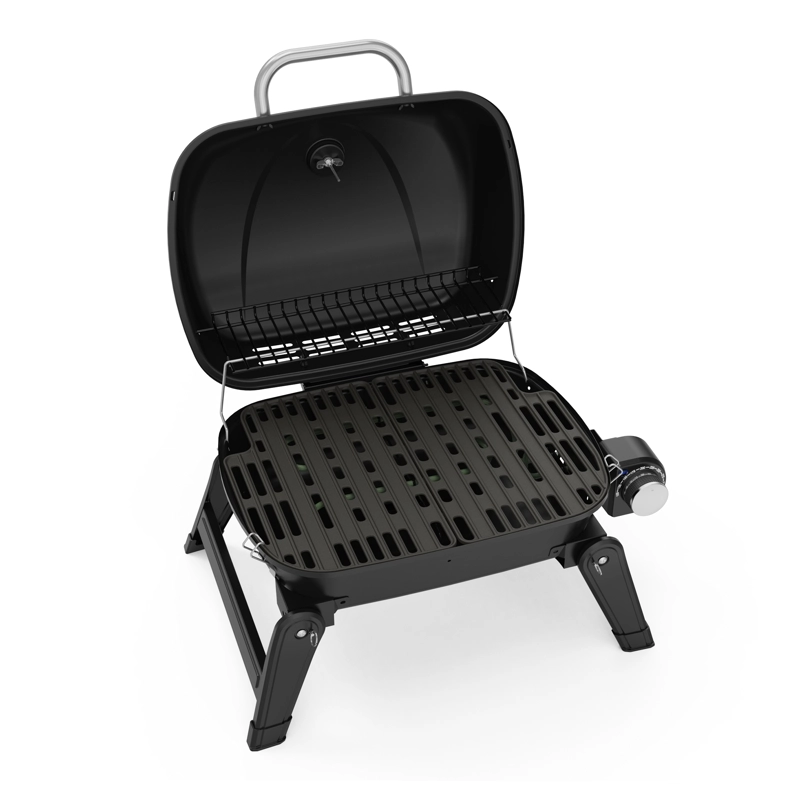 PARRILLA EXTERIOR -INTERIOR ELE CTRICA E1B ASPEN BLACK + FUNDA EXS - 3