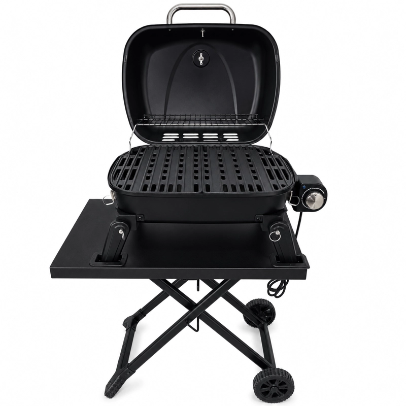 PARRILLA EXTERIOR - INTERIOR ELECTRICA E1B ASPEN BLACK CON CARRO  S - 6