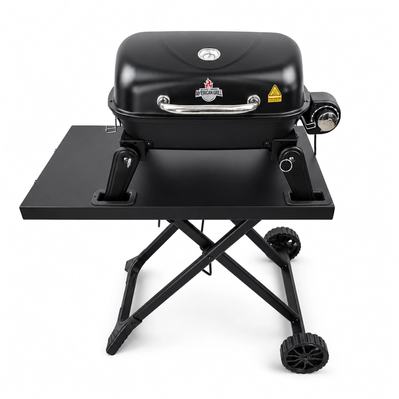 PARRILLA EXTERIOR - INTERIOR ELECTRICA E1B ASPEN BLACK CON CARRO  S - 7