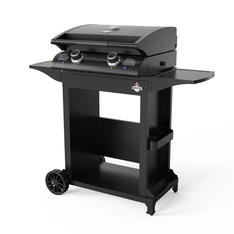 PARRILLA EXTERIOR ELE CTRICA E2B BOSTON BLACK CON CARRO + FUNDA S - 3
