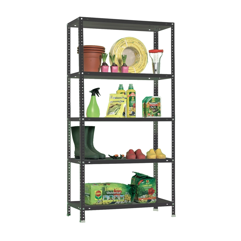 ESTANTERIA METALICA COMFORT 5/300 ANTRACITA - 4