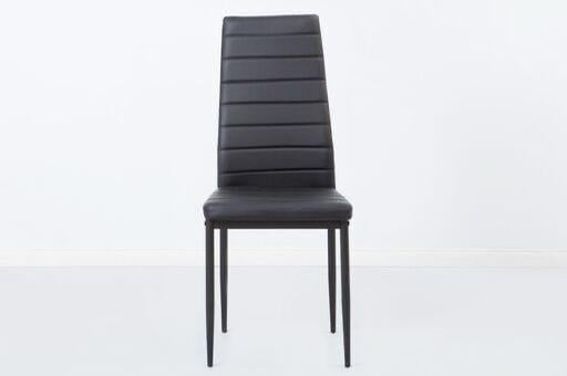Comedor de vidrio, con 6 sillas color negro - 4