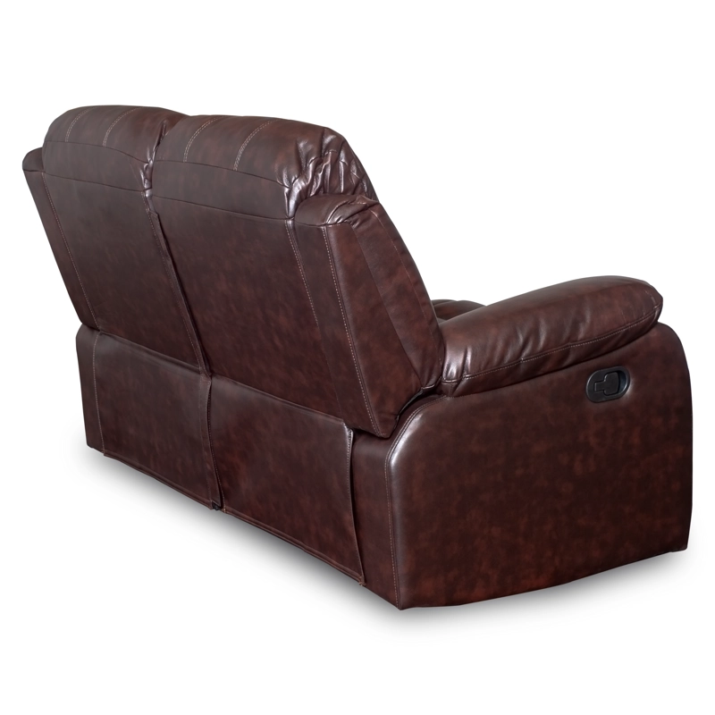 BERGER SWEET HOGAR RECLINER 2 CUERPOS ACERO CHOCOLATE RECLINLABLE BROWN DARK - 4