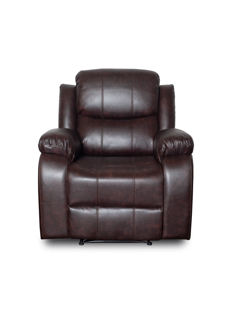 BERGER RECLINABLE COLOR BROWN DARK - 1