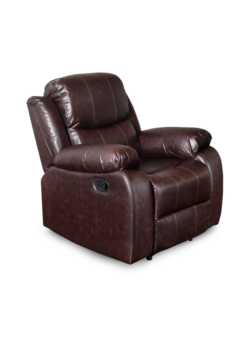 BERGER RECLINABLE COLOR BROWN DARK - 2