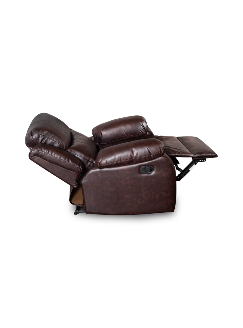 BERGER RECLINABLE COLOR BROWN DARK - 4