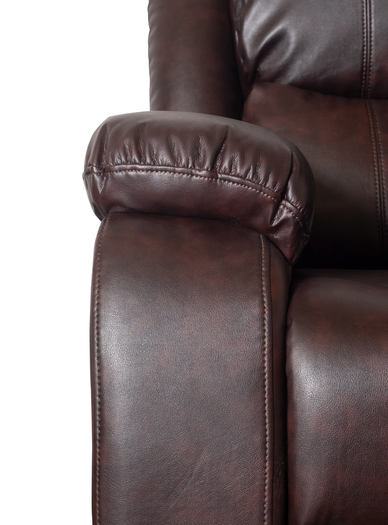 BERGER RECLINABLE COLOR BROWN DARK - 6