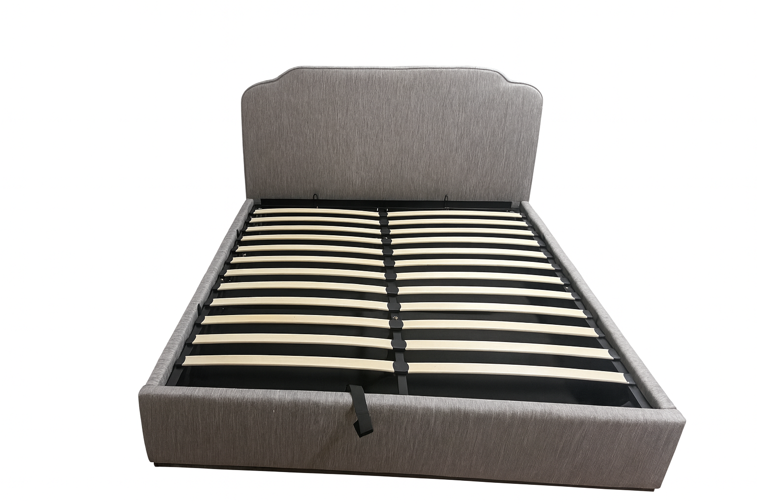 CAMA KING CON RESPALDO/ ALMACENAMIENTO INCORPORADO - 4