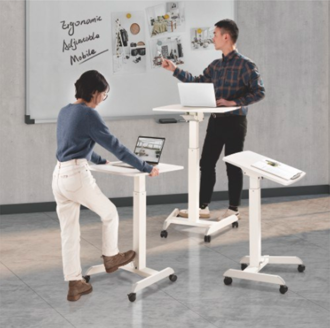 ESCRITORIO ELEVABLE PORTATIL A GAS - 4