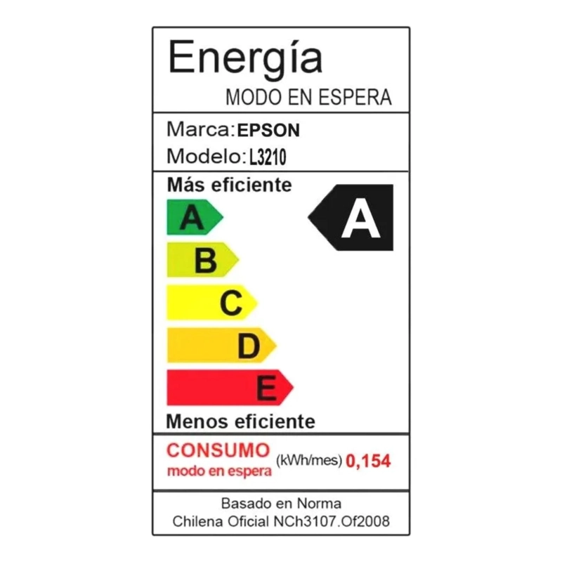IMPRESORA EPSON MULTIFUNCIÓN ECOTANK L3210 - 3