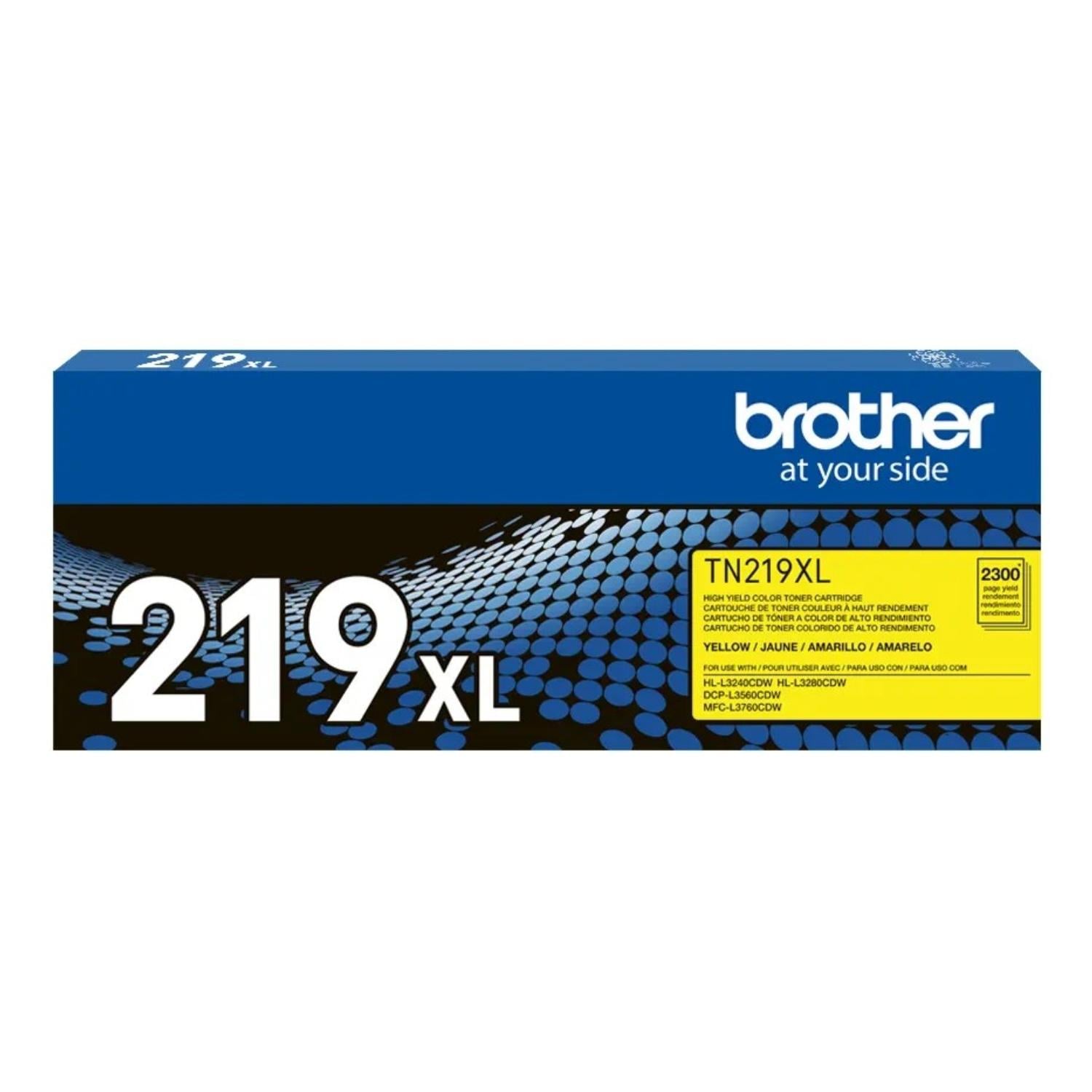 TONER BROTHER TN-219XL AMARILLO ORIGINAL - 1