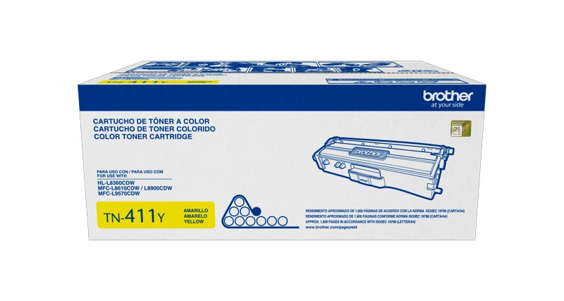 PACK 4 COLORES BROTHER TONER TN-411 - 3