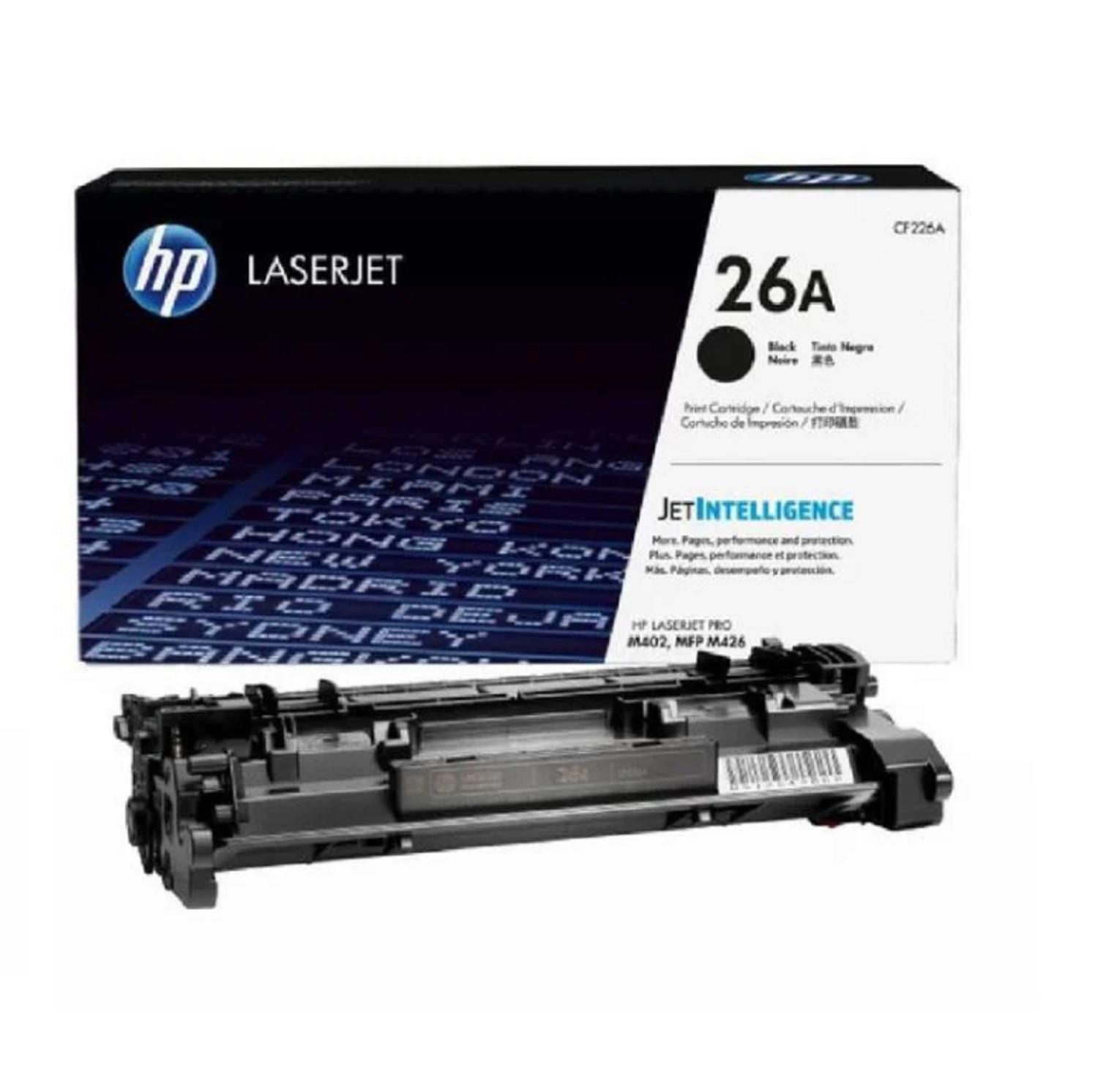 TONER HP CF226A (26A) NEGRO ORIGINAL - 2