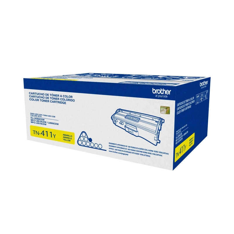 BROTHER TONER TN-411Y AMARILLO - 3