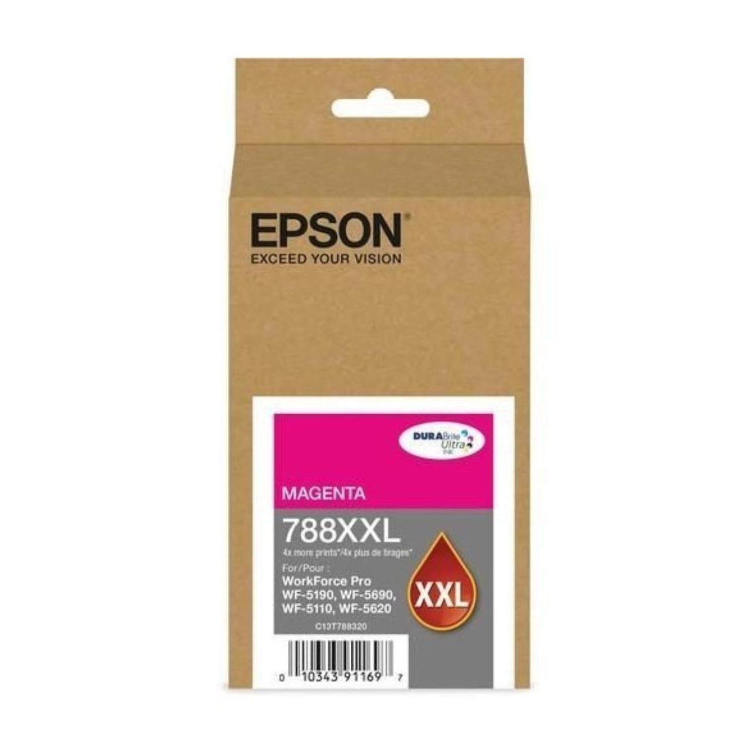 TINTA EPSON T748 XXL MAGENTA ORIGINAL - 1