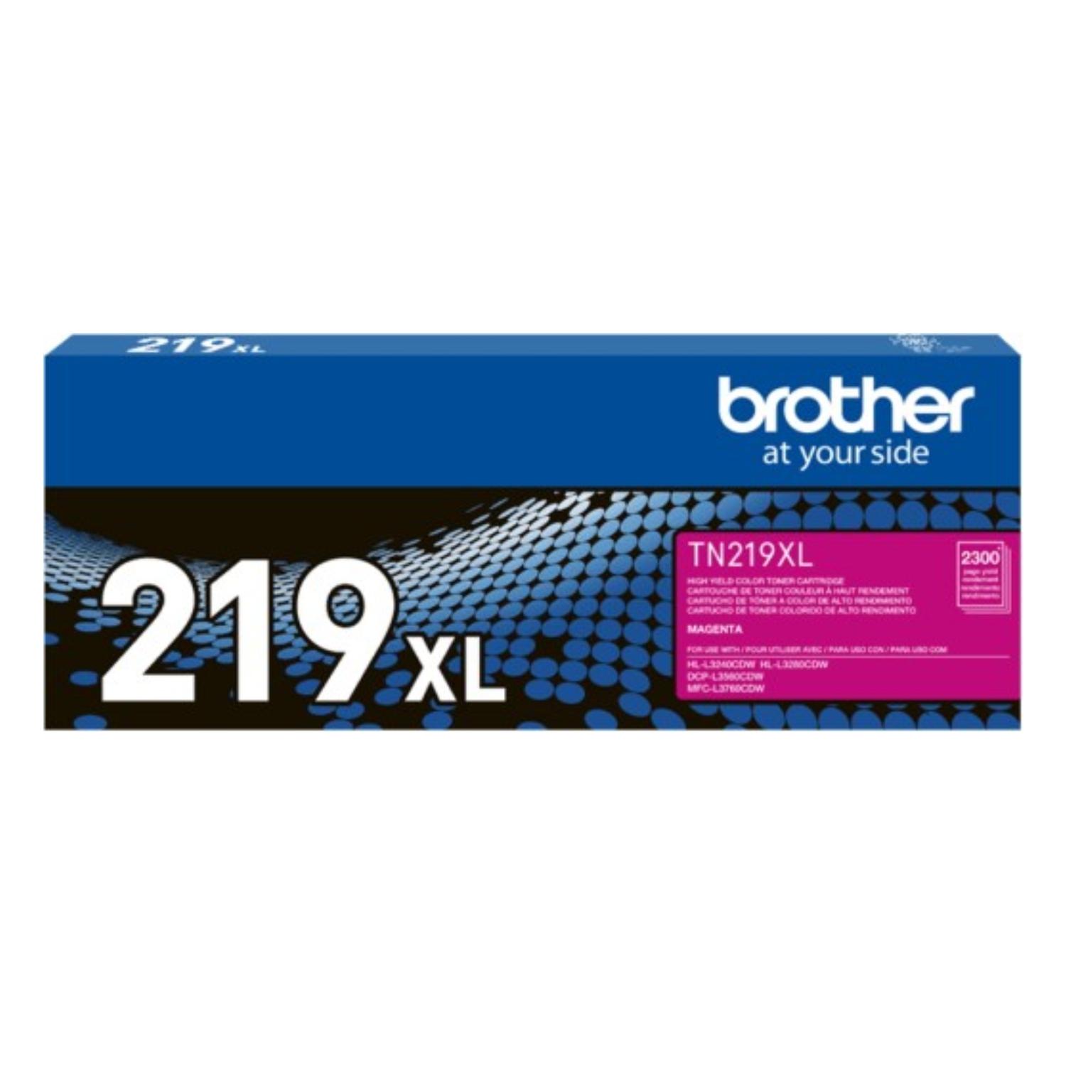 TONER BROTHER TN-219XL MAGENTA ORIGINAL - 1